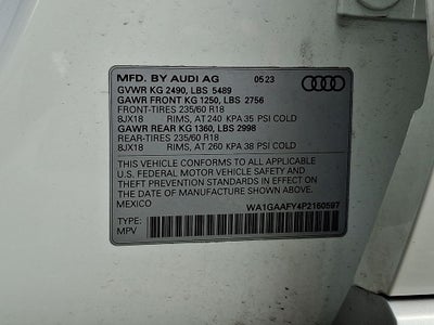 2023 Audi Q5 45 S line Premium quattro