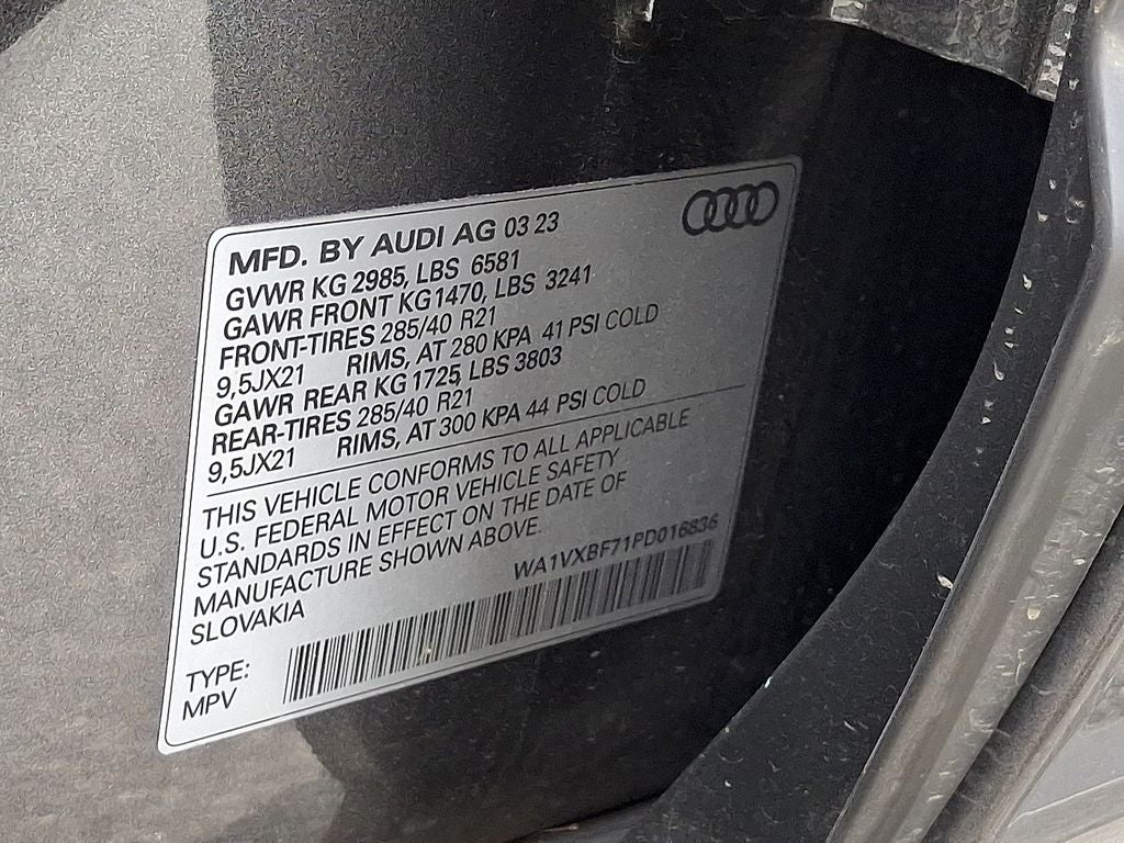 2023 Audi Q7 55 Prestige quattro