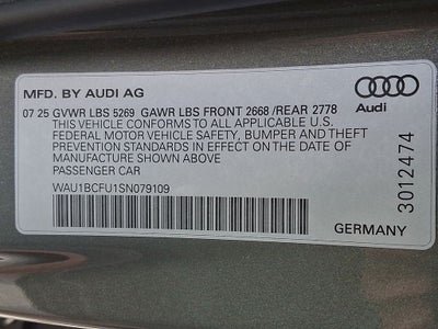 2025 Audi A5 2.0T Premium quattro