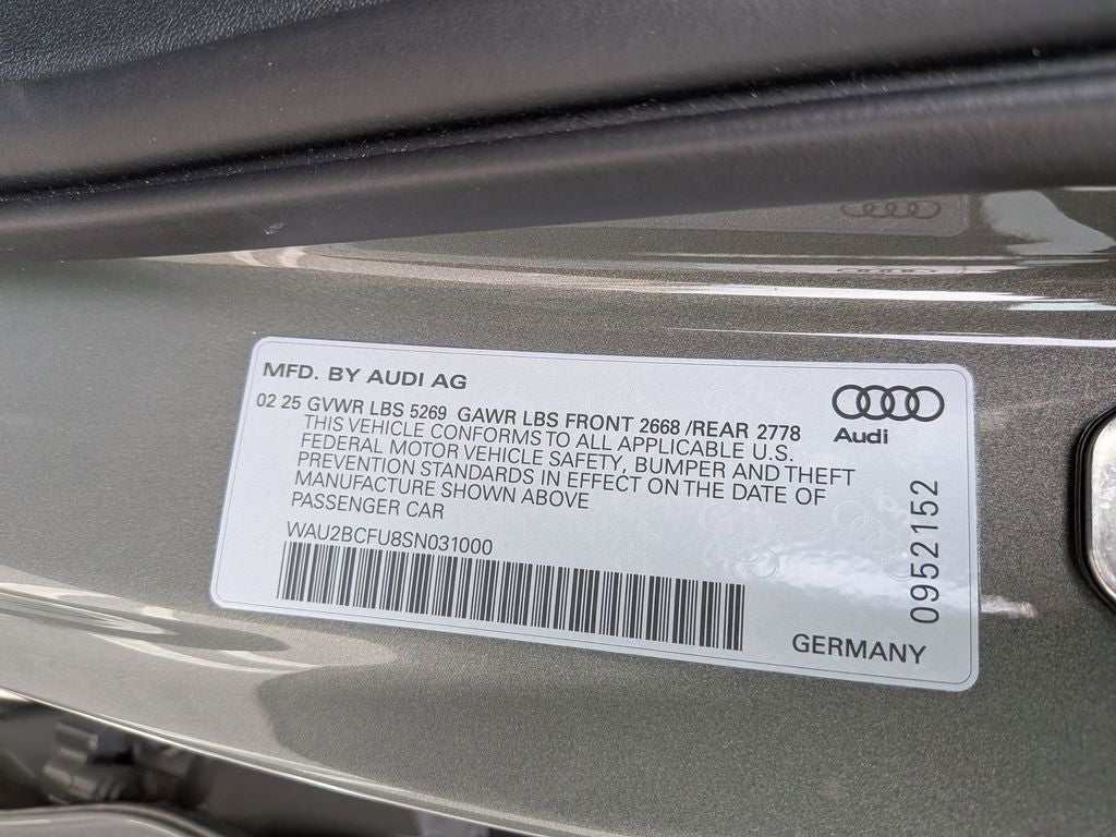 2025 Audi A5 2.0T Premium Plus quattro