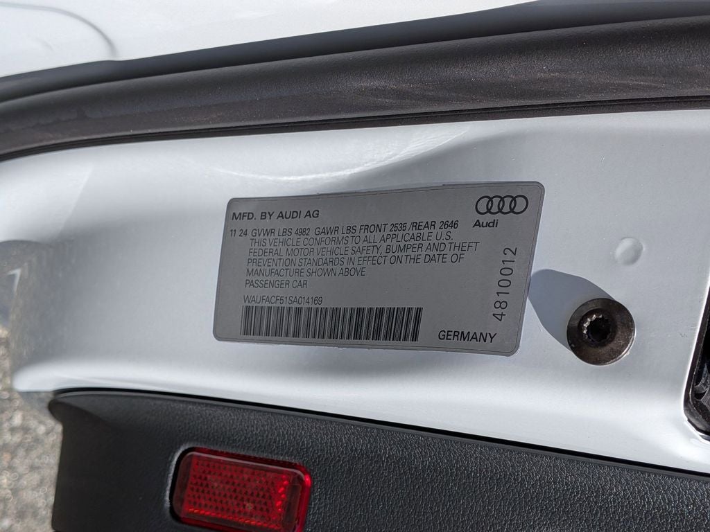 2025 Audi A5 Sportback 45 S line Premium Plus quattro