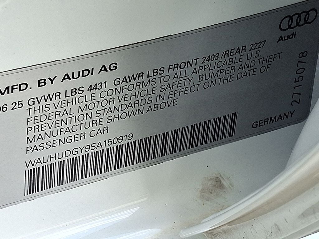 2025 Audi A3 40 Premium Plus quattro