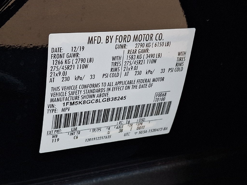 2020 Ford Explorer ST