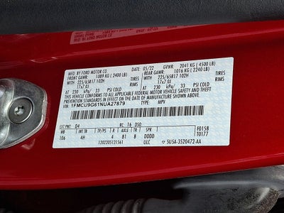2022 Ford Escape SE