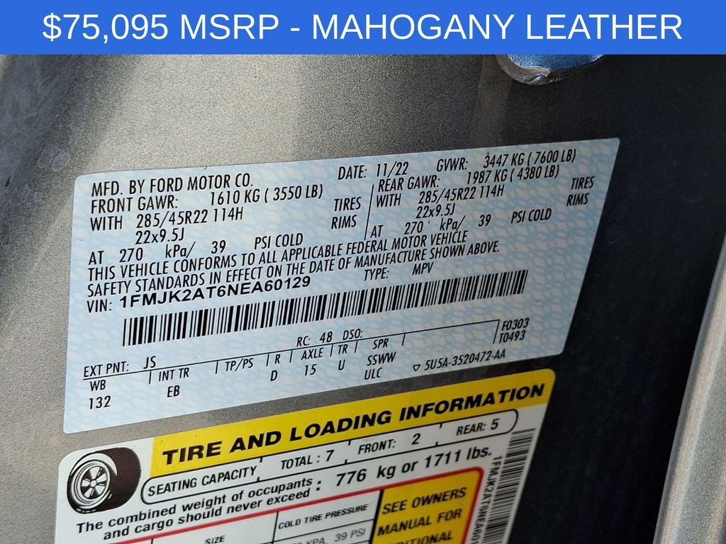 2022 Ford Expedition Max Limited