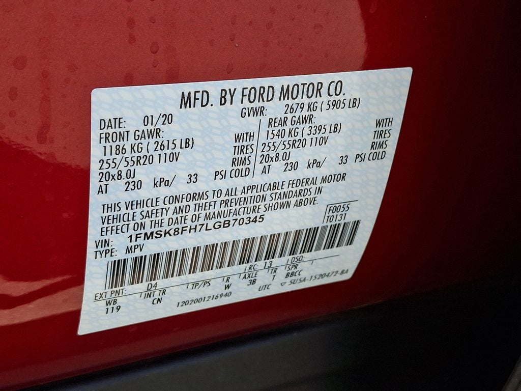2020 Ford Explorer Limited