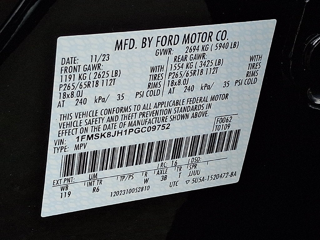 2023 Ford Explorer Timberline