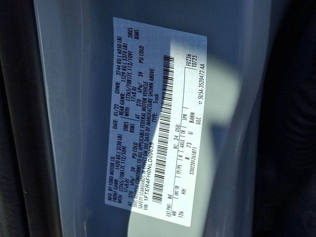 2022 Ford Ranger Lariat