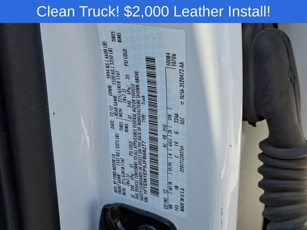 2018 Ford F-150 XLT