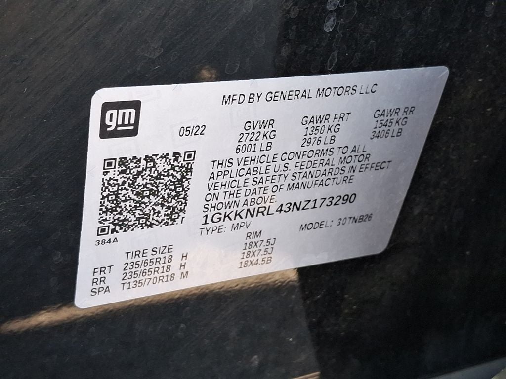 2022 GMC Acadia SLE
