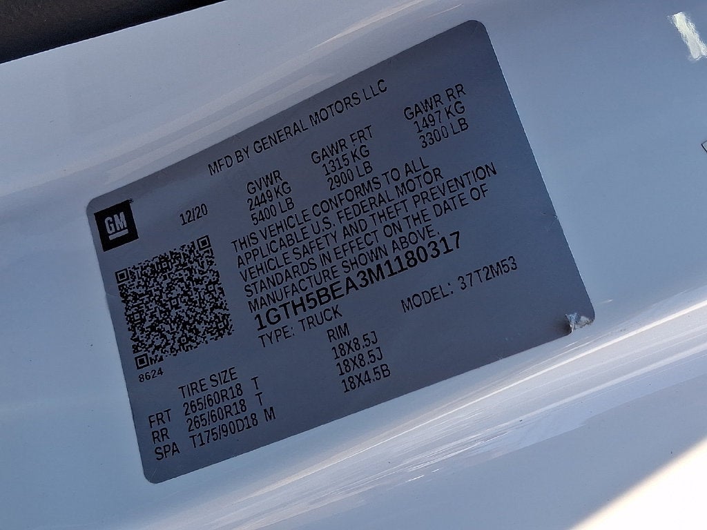 2021 GMC Canyon Elevation Standard