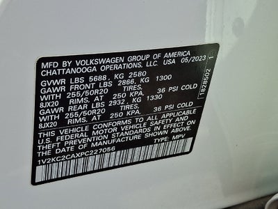 2023 Volkswagen Atlas Cross Sport 2.0T SE w/Technology
