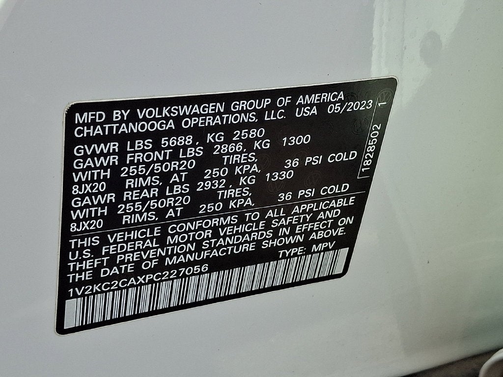 2023 Volkswagen Atlas Cross Sport 2.0T SE w/Technology