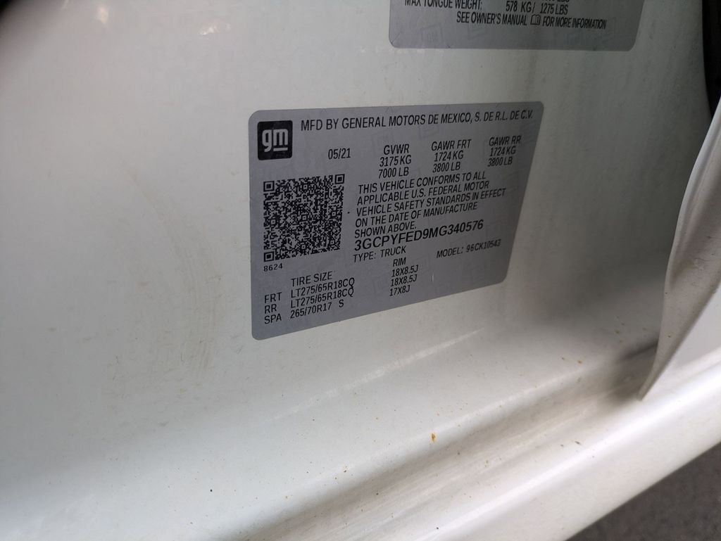 2021 Chevrolet Silverado 1500 LT Trail Boss