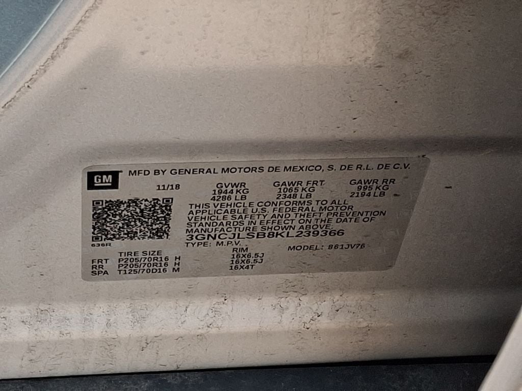 2019 Chevrolet Trax LT