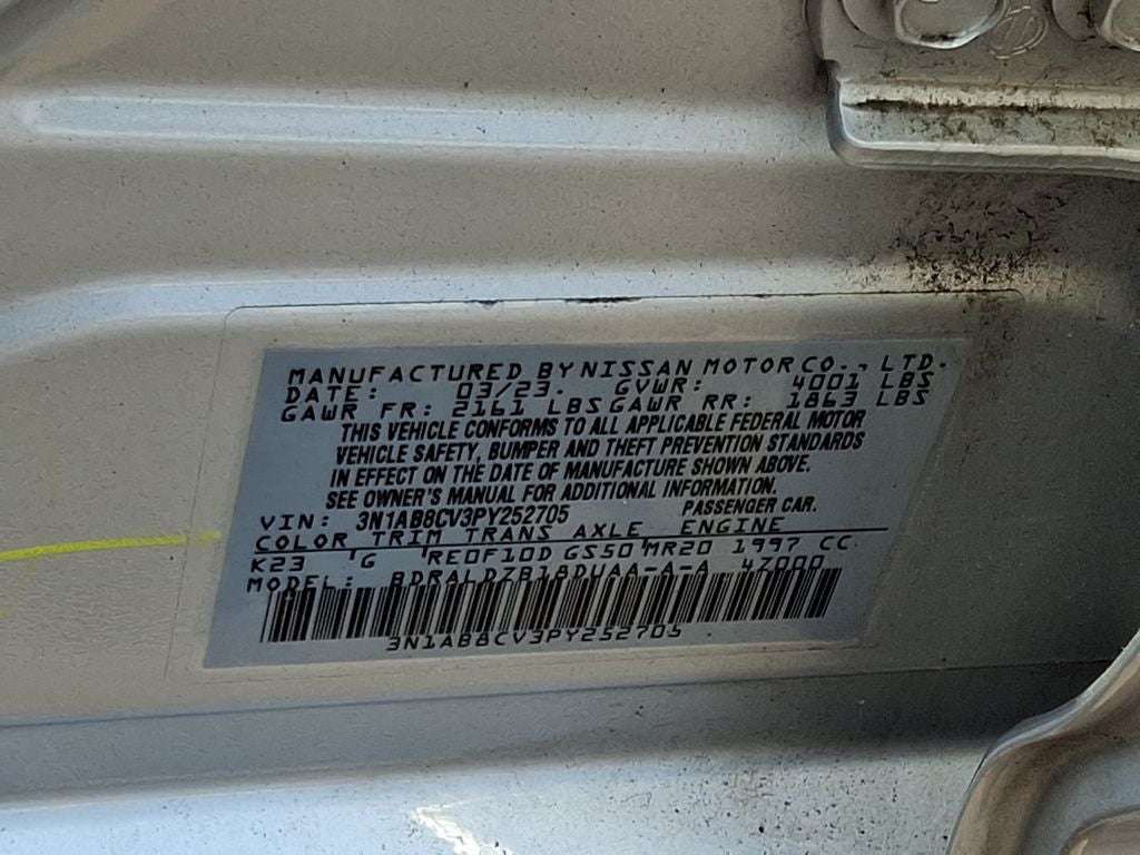2023 Nissan Sentra SV