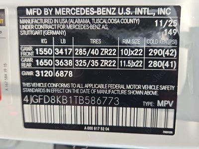 2026 Mercedes-Benz GLE GLE 63 S AMG® 4MATIC®