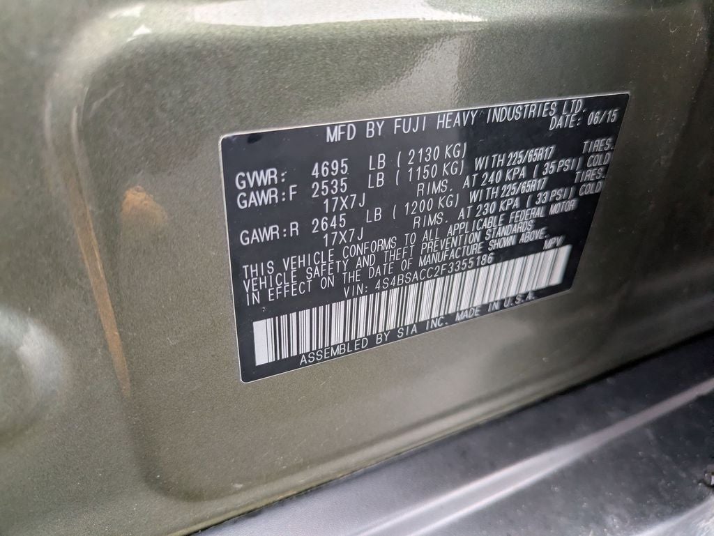 2015 Subaru Outback 2.5i Premium