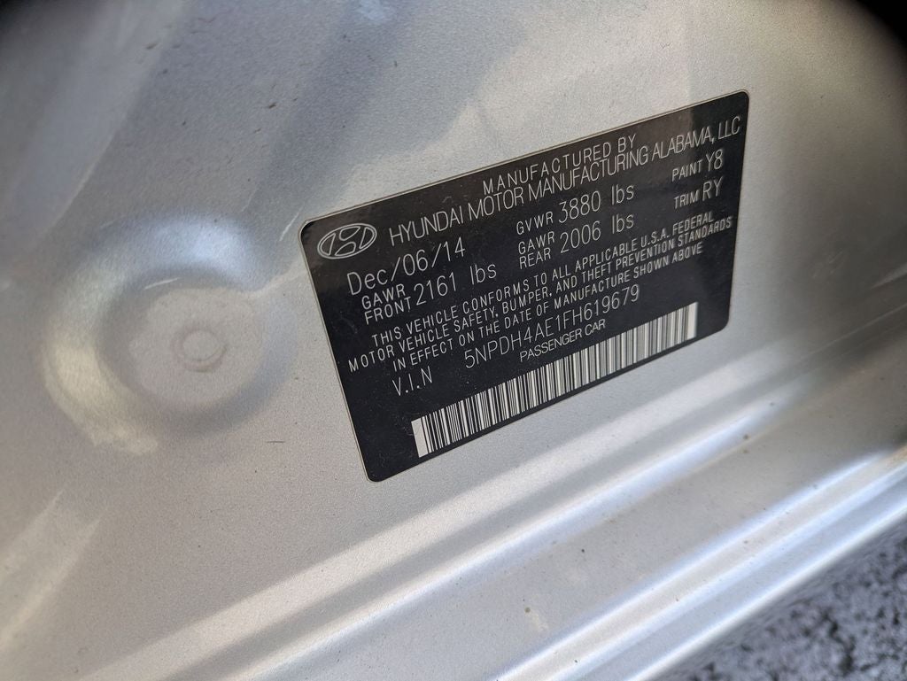 2015 Hyundai Elantra SE