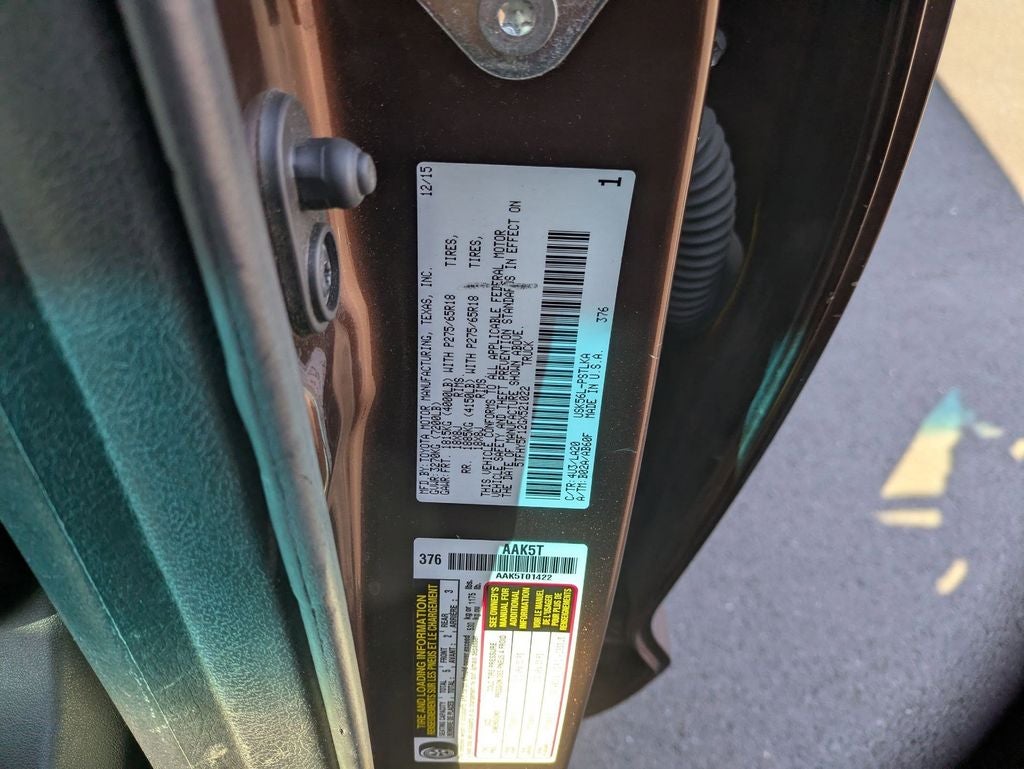 2016 Toyota Tundra Limited