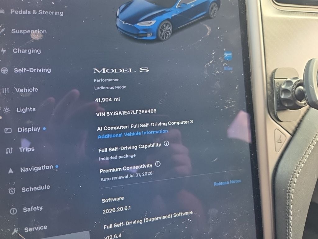 2020 Tesla Model S Performance