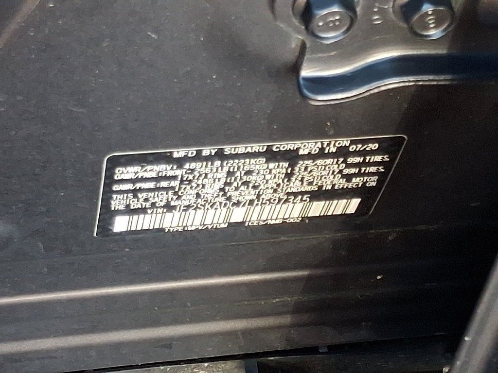 2020 Subaru Forester Base