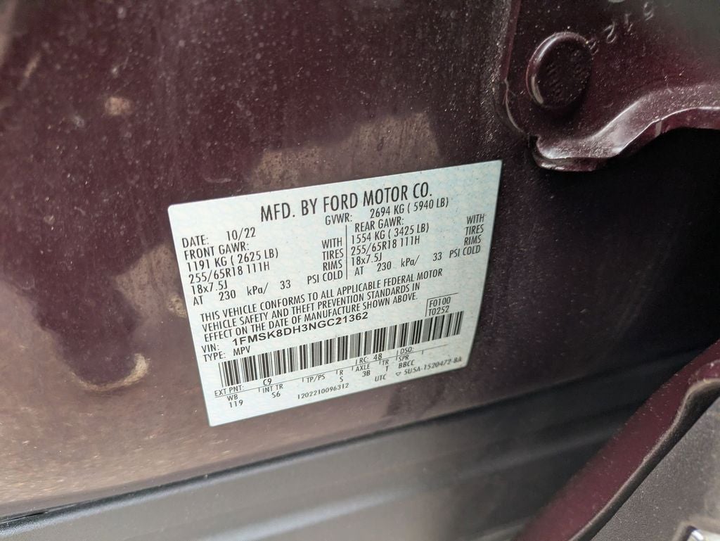 2022 Ford Explorer XLT