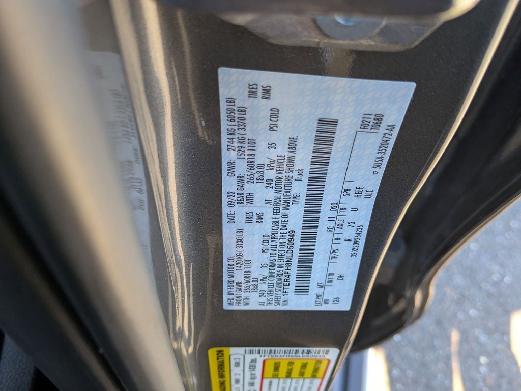 2022 Ford Ranger Lariat