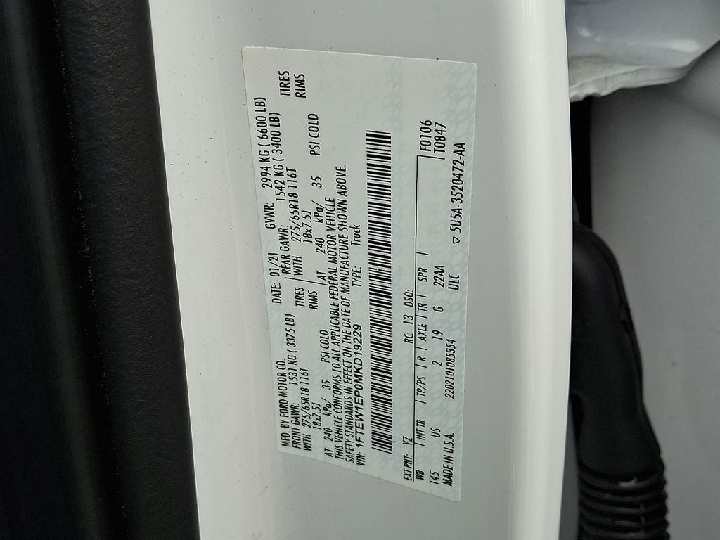 2021 Ford F-150 XLT