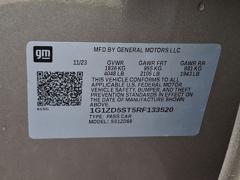 2024 Chevrolet Malibu LT 1LT