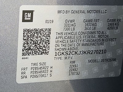 2019 GMC Yukon Denali