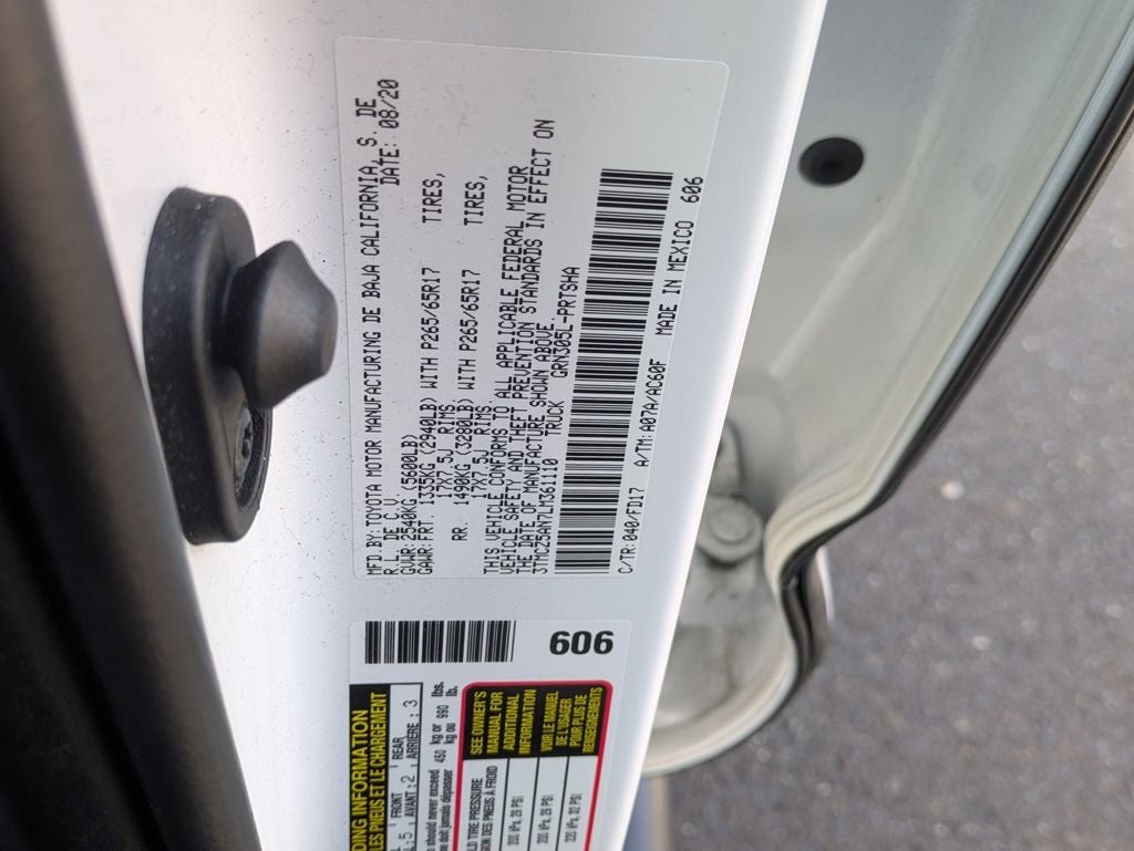 2020 Toyota Tacoma TRD Sport V6