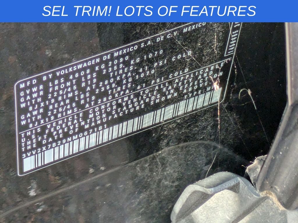 2022 Volkswagen Taos 1.5T SEL