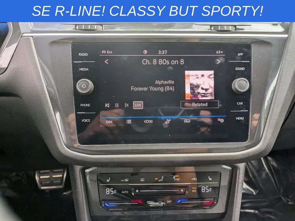 2022 Volkswagen Tiguan 2.0T SE R-Line Black