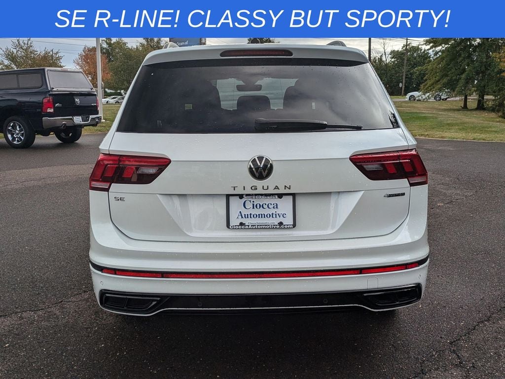 2022 Volkswagen Tiguan 2.0T SE R-Line Black