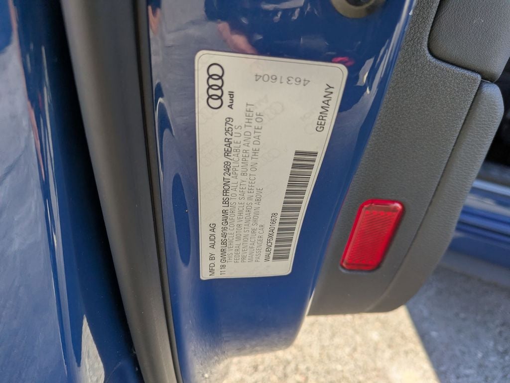 2019 Audi A5 Sportback Premium Plus quattro