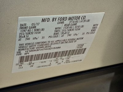 2017 Ford Explorer Limited