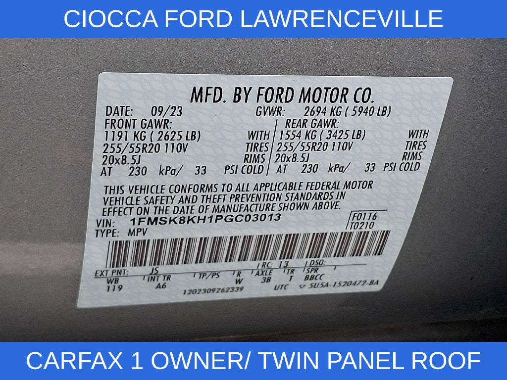 2023 Ford Explorer ST-Line