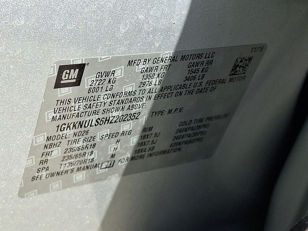 2017 GMC Acadia SLT-1