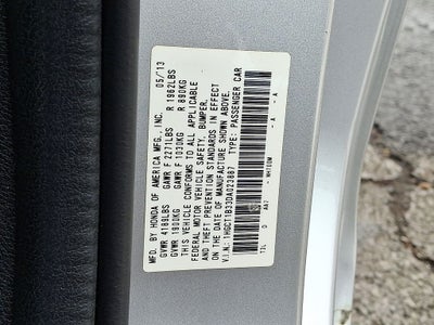 2013 Honda Accord LX-S