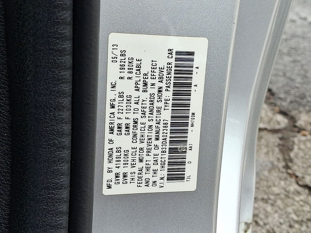 2013 Honda Accord LX-S