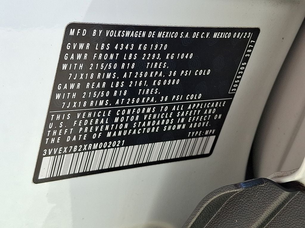 2024 Volkswagen Taos 1.5T SE