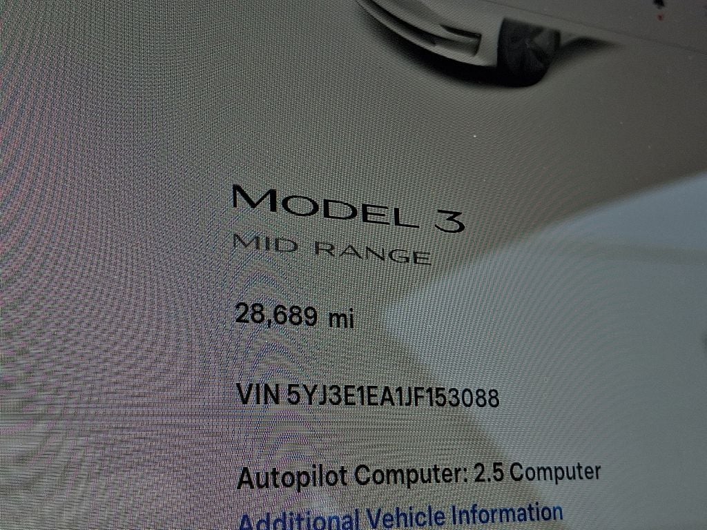 2018 Tesla Model 3 Long Range