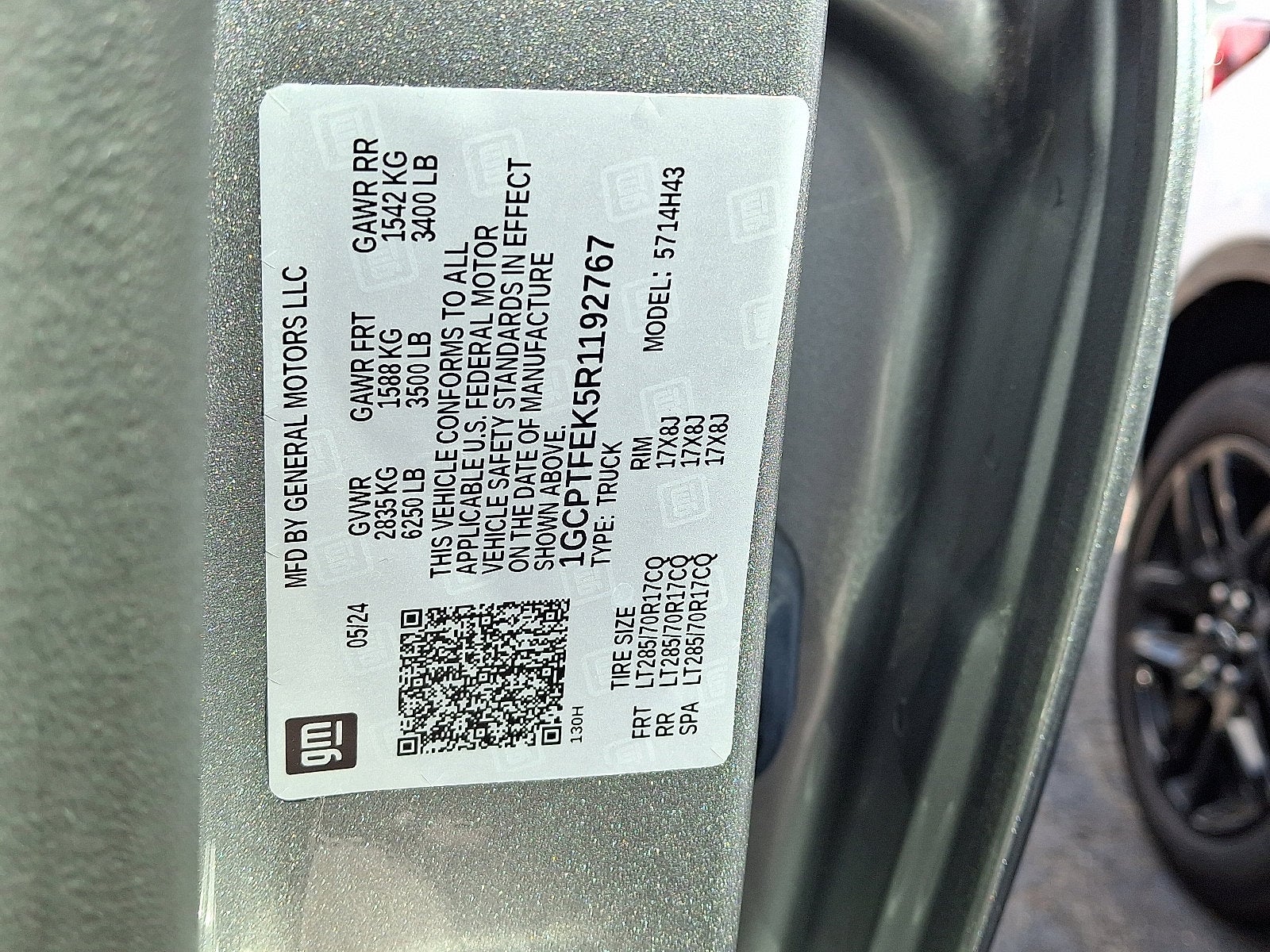 2024 Chevrolet Colorado 4WD ZR2