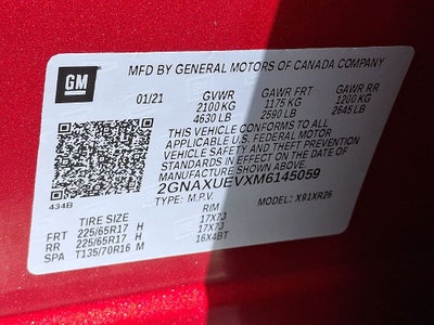 2021 Chevrolet Equinox LT