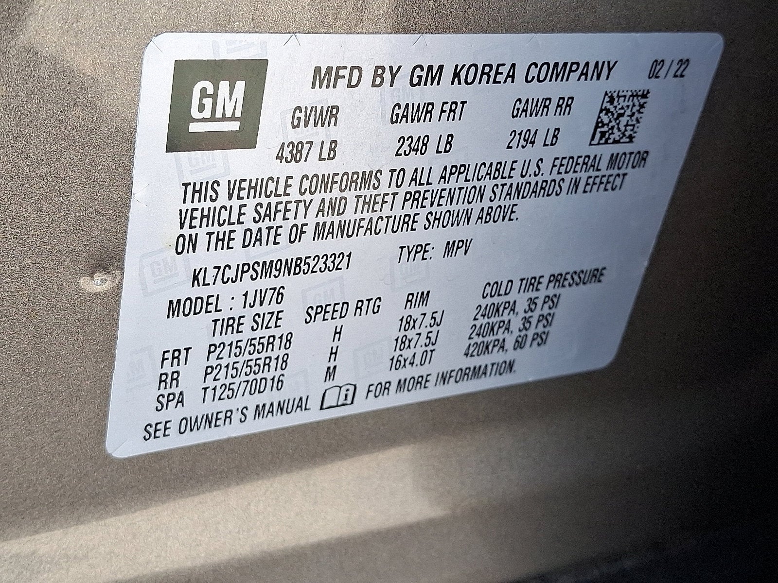 2022 Chevrolet Trax LT