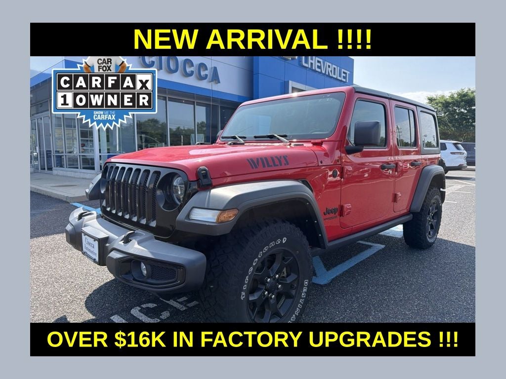 2022 Jeep Wrangler Unlimited Willys