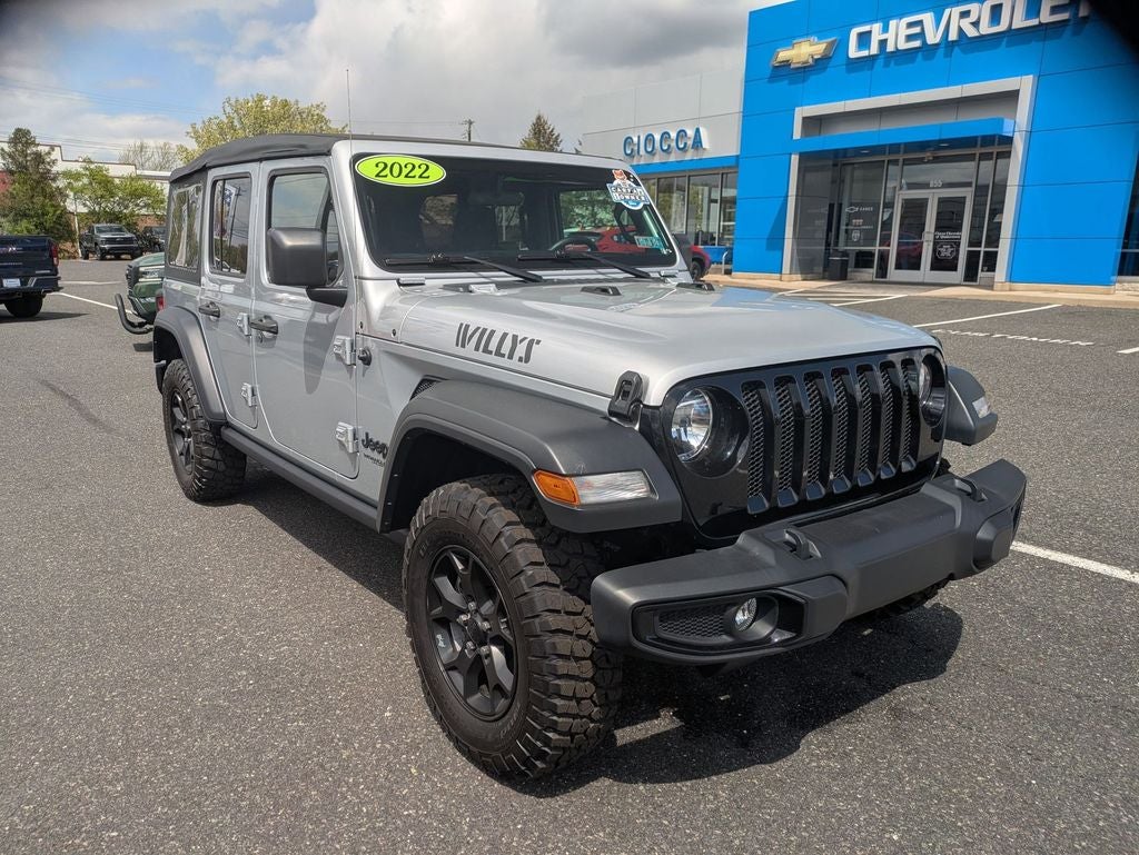 2022 Jeep Wrangler Unlimited Willys