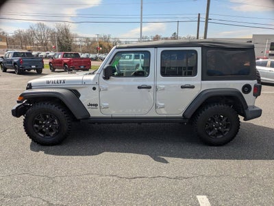 2022 Jeep Wrangler Unlimited Willys