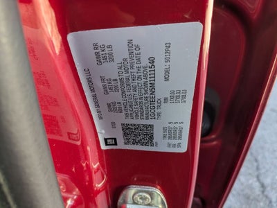 2021 Chevrolet Colorado ZR2